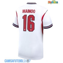 Camisa de time de futebol Inglaterra Kobbie Mainoo #16 Replicas 1º Equipamento Mundo 2026 Manga Curta